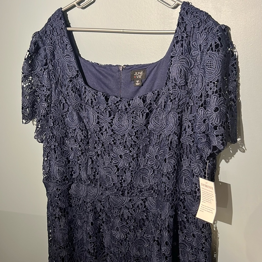 NWT Blue Lace Dress!